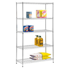 DIY Chrome Metal Grocery Storage Wire Shelving, NSF Approval